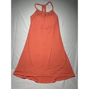 PrAna Quinn Dress Peach/Pink‎ Racerback Womens Size Medium NWT